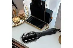 Фен щітка для волосся Maestro MR-260 1200Вт DC чорний - мініатюра 4
