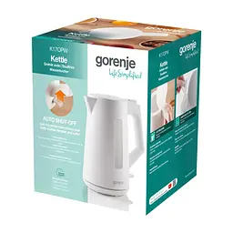 Електрочайник Gorenje K17OPW - мініатюра 7