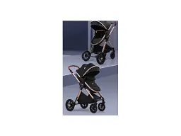 Коляска універсальна 3 в 1 Kidilo H2D Black - мініатюра 3
