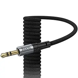 Аудіо кабель Aux Hoco UPA33A Nuevo Lightning to AUX 3.5 мм 1.5 м Black - мініатюра 6