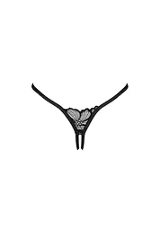 Трусики Obsessive Serafia M/L чорний - мініатюра 6