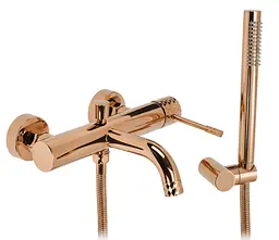 Змішувач для ванни Rea Lungo Diamond настінний copper REA-B0980