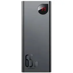 Портативна батарея Baseus Adaman Metal Digital Display 20000 mAh 65W PPIMDA-D01 - мініатюра 2