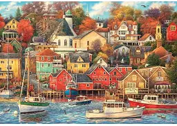 Пазл Clementoni High Quality Collection: Спокійна гавань, Чак Пінсон (High Quality Collection - Good Times Harbour Puzzle - 1500 pcs.), 1500 ел. (31713) - мініатюра 2