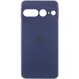 Чохол Lakshmi Silicone Cover Full Camera (AAA) with Logo для Google Pixel 9a Темно-синій / Midnight blue
