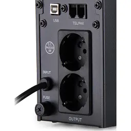 Пристрій безперебійного живлення Vinga LED 600VA metal case with USB (VPE-600MU) - мініатюра 8