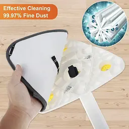 Змінна трикутна насадка для швабри Triangle MOP / Запаска з мікрофібри - мініатюра 3