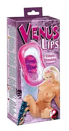 Кліторальний стимулятор You2Toys Venus lips 15 см рожевий - мініатюра 5