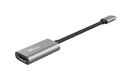 Адаптер Trust Dalyx USB-C > HDMI, 0.2м, Алюміній, чорний teh0018506 - мініатюра 4