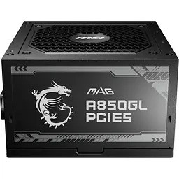 Блок живлення MSI MAG A850GL PCIE5 Black (306-7ZP8A11-CE0) [109821] - мініатюра 4