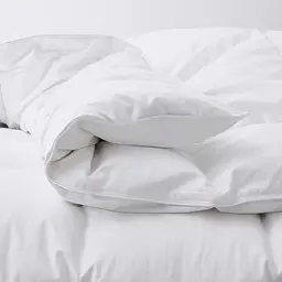 Євро Сатинова ковдра Cosas 4 сезони 200х220 Snow білий (Quilt_200x220_DSeason_Viscose_StrSatin-White) - мініатюра 6
