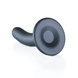 Фалоімітатор Ouch! Smooth G-Spot Dildo 5'' 12.4 см (сірий) - мініатюра 4
