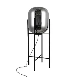 Торшер Levistella 909XLL05F BK+BK — чорний корпус, чорний плафон