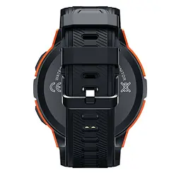Смарт-годинник Oukitel BT-10 IP68 AMOLED Black-Orange - мініатюра 4