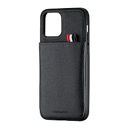 Чохол Jinduka Leather Pocket iPhone 12 Black