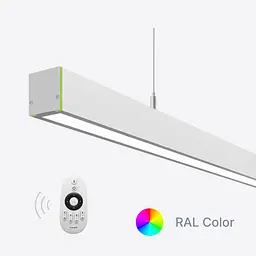 Димуємий лінійний світлодіодний світильник X-LED 50Вт RAL (985х42х43)