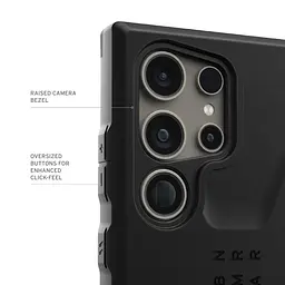 Оригінальний протиударний чохол UAG Civilian для Samsung Galaxy S24 Ultra (S928) Black 214439114040 - мініатюра 8