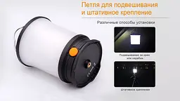 Ліхтар кемпінговий Fenix CL30R чорний - мініатюра 13