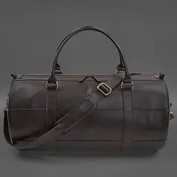 Шкіряна сумка Harper MAXI темно-коричнева краст - мініатюра 7