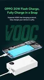 Зовнішній акумулятор Baseus Adaman 2 Metal Digital Display 20000mAh 30W Black [PPAD050001] [76248] - мініатюра 6