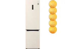Холодильник з морозильною камерою LG GC-B509MEWM - мініатюра 6