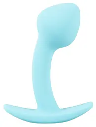 Анальна пробка Cuties Mini Butt Plug 7.1 см (блакитний)