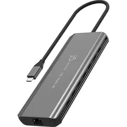USB-Хаб j5create JCD398-N, USB Type-C 5-в-1 (JCD398-N) - мініатюра 2