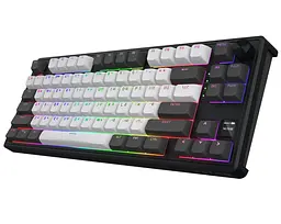 Клавіатура ігрова механічна HATOR HTK-4180 Wireless UA Skyfall 80 PRO Black-White Aurum Vanila Silent switches - мініатюра 4
