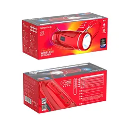 Портативна акустика Borofone Empyreal sports wireless speaker IPX5 BR7 морська хвиля - мініатюра 2