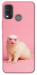 Чохол Demsky Білий тхір для Nokia G11 Plus