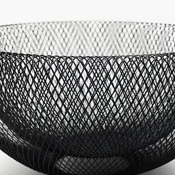 Кошик для фруктів MBM Home металевий 295x150 мм чорний (KP-143 M BLACK) - мініатюра 3