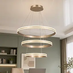 Підвісна люстра із трьох LED кілець MD78099/80+60+40CF Artlight
