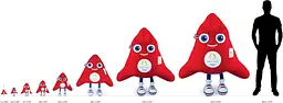 М'яка іграшка Фригійський ковпак Doudou et Compagnie Phryge JO2409 офіційний талісман Олімпійських ігор Paris 2024 23 см червона (SKU-266.1) - мініатюра 3