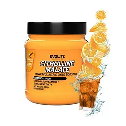 Амінокислота Evolite Nutrition Citrulline Malate Апельсин 300 г