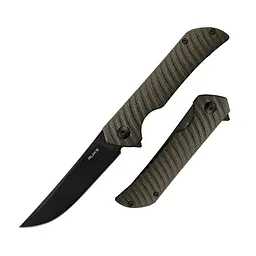 Ніж складаний туристичний Ruike P122-MB, (9.2 см) 14C28N/мікарта коричневий - мініатюра 10