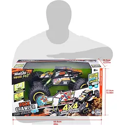 Машинка іграшкова на радіокеруванні Maisto Tech Rock Crawler Pro (81334 black) - мініатюра 18