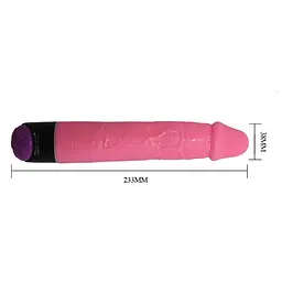 Вібратор Baile Colorful Pin Vibe, 23.3 см (рожевий) - мініатюра 6