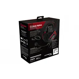Ігрові навушники HyperX Cloud Alpha (HX-HSCA-RD) Black [43249] - мініатюра 2