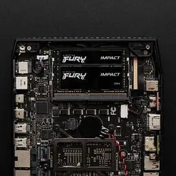 Пристрій для ноутбуків Kingston Fury 8 GB SO-DIMM DDR4 3200 MHz Impact (KF432S20IB/8) - мініатюра 4