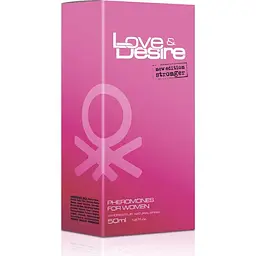 Туалетна вода з феромонами для жінок Love & Desire for Women, 50 ml - мініатюра 3