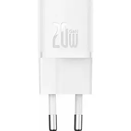 Мережевий зарядний пристрій Baseus GaN5S Fast Charger 20W White (P10162503213-00) [105950] - мініатюра 6