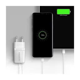 Зарядний пристрій AXAGON 1xUSB QC4.0 + 1xUSB-C PD30W PPS white (ACU-PQ30W) - мініатюра 7