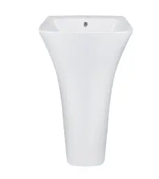Раковина Qtap Crow підлогова без донного клапана QT0511G315WN