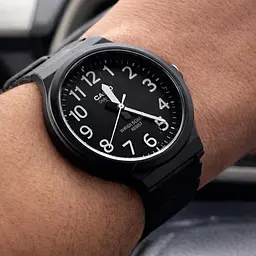 Чоловічий годинник Casio MW-240-1B Чорний ( AT1141-0056 ) - мініатюра 4