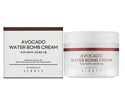 Зволожуючий крем для обличчя Авокадо Avocado Water Bomb Cream Jigott 150 мл - мініатюра 2