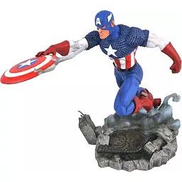 Фігурка Gallery diorama Марвел Капітан Америка Marvel Captain America 25 см G M CA - мініатюра 2