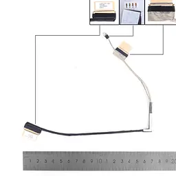 Шлейф матриці для Asus ROG Zephyrus GA502D GA502I GA532D GU502DU, (eDP 30pin, 1422-03G40A2)