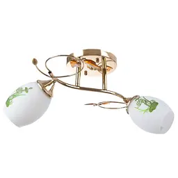 Люстра стельова Brille в спальню E27 60W G (LK-468C/2)