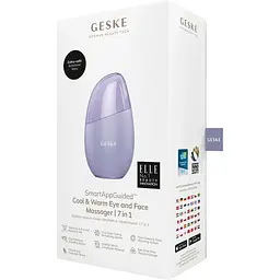 Масажер для обличчя GESKE Cool & Warm Eye and Face Massager 7в1 Purple (HB0292) [176777] - мініатюра 7