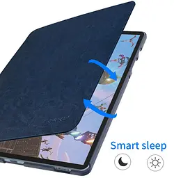 Чохол Kaku Slim Stand для планшета Samsung Galaxy Tab S6 10.5" 2019 ( SM-T860 / SM-T865 ) Dark Blue - мініатюра 4